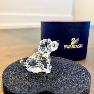 Swarovski Dog Crystal Figurine